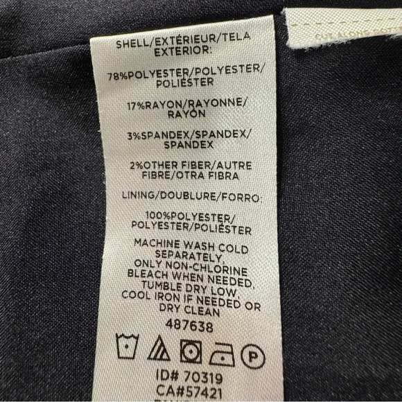 Ann Taylor size 6 Navy Speckled Blazer - Picture 10 of 10